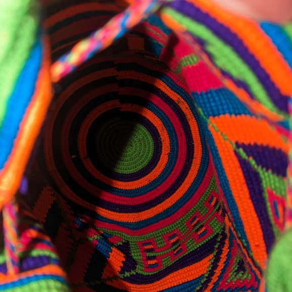Mochila Wayuu handmade bag from Colombia. - Picture 9 of 9